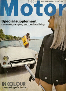 MOTOR 1968 FEB 17 - FIAT 125, ZEPHYR 6 MK 1V, CAMPING, MUSTANG